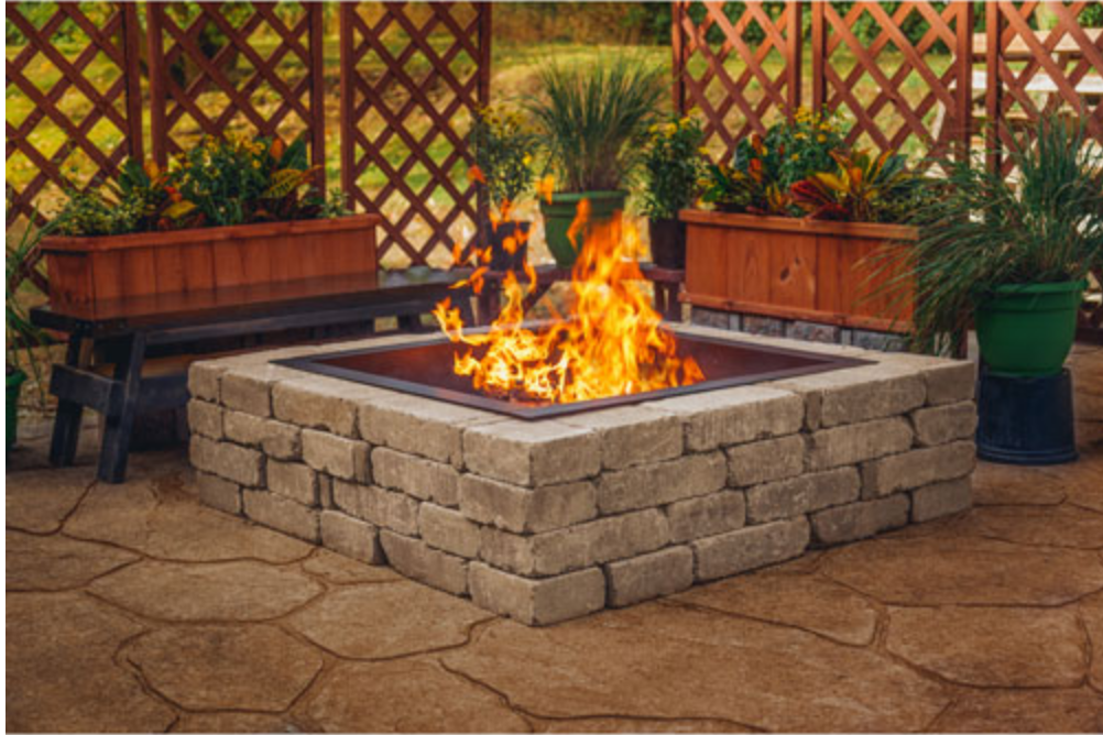 fire pit outdoor living 