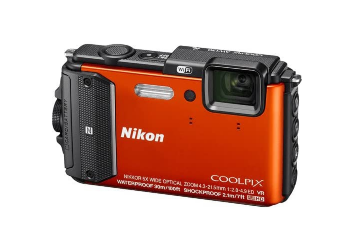 A photo of the Nikoon Coolpix AW130