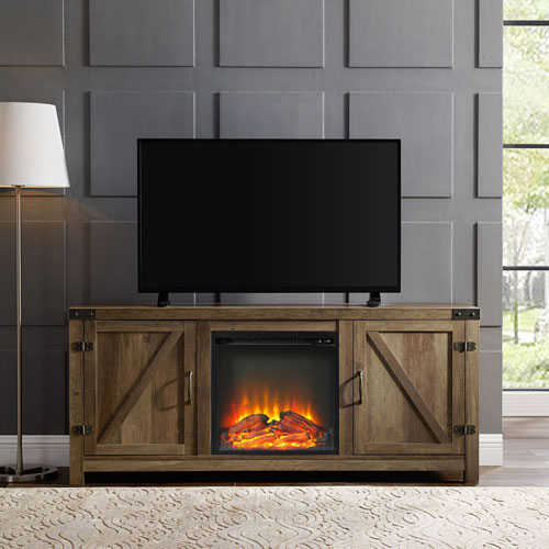 rustic tv stand