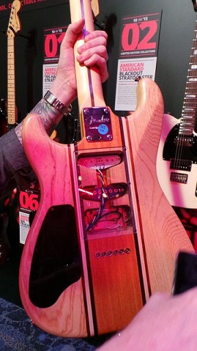 Fender Longboard Strat Back