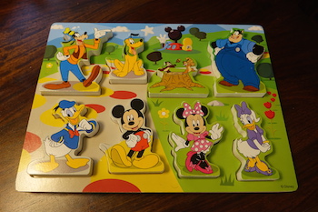 melissa and doug mickey mouse clubhouse wooden peg puzzle.JPG