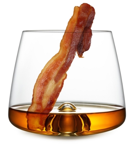 Candied bacon bourbon
