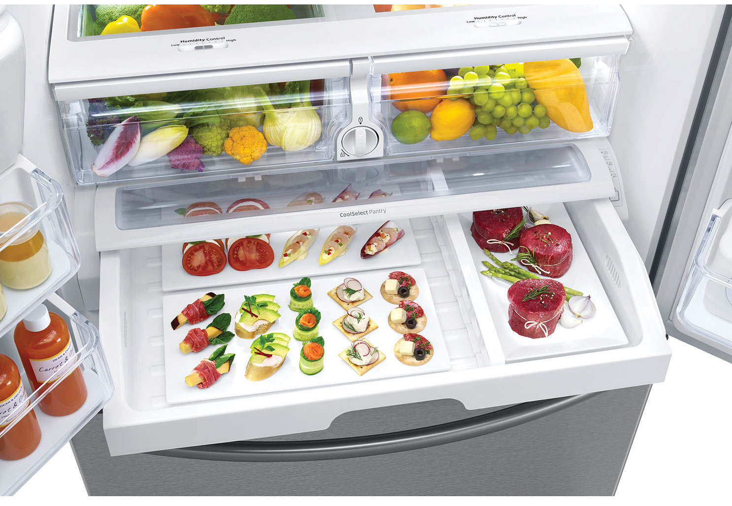 Quel est le meilleur emplacement pour les aliments dans un réfrigérateur et un congélateur?