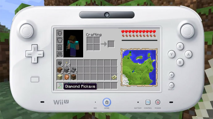 Minecraft-Wii-U-Gamepad