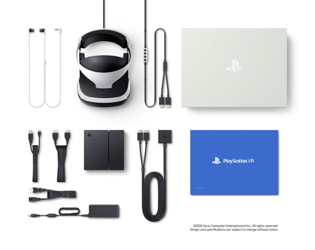 PlayStation VR included in the box
