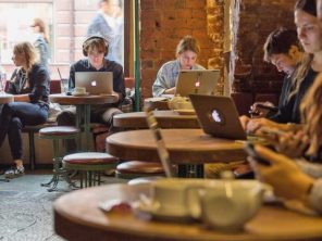 people-working-on-laptops-in-cafe