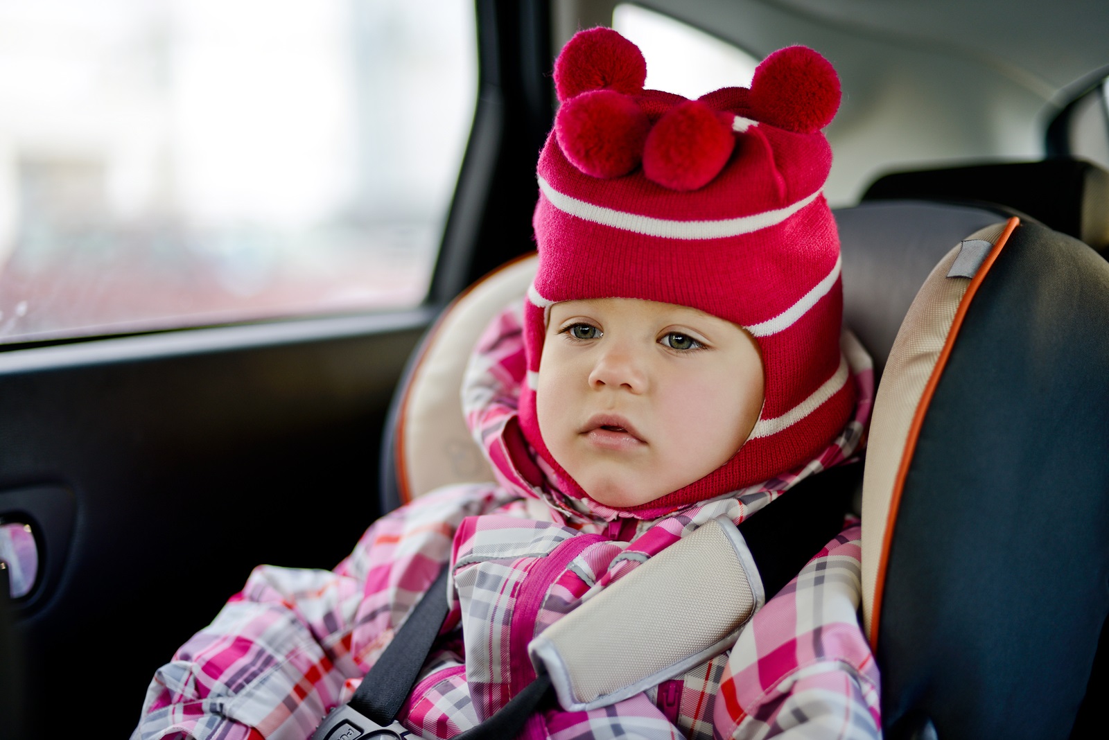 Bulky Jackets in a car seat: One of the many things you shouldn't be doing with car seat safety in the winter