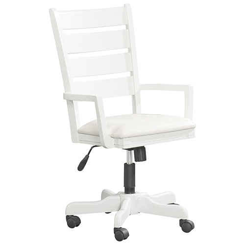 casey white desk chair