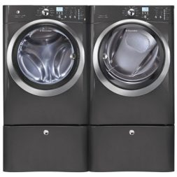 reduce laundry time with high capacity laundry pair 