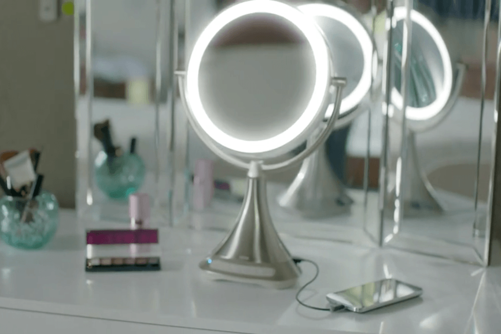 iHome vanity mirror speakers lights review