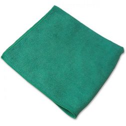 microfiber cloth to clean leather