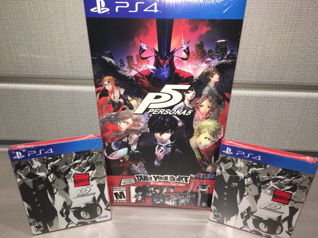 Persona 5 Prizes to be won