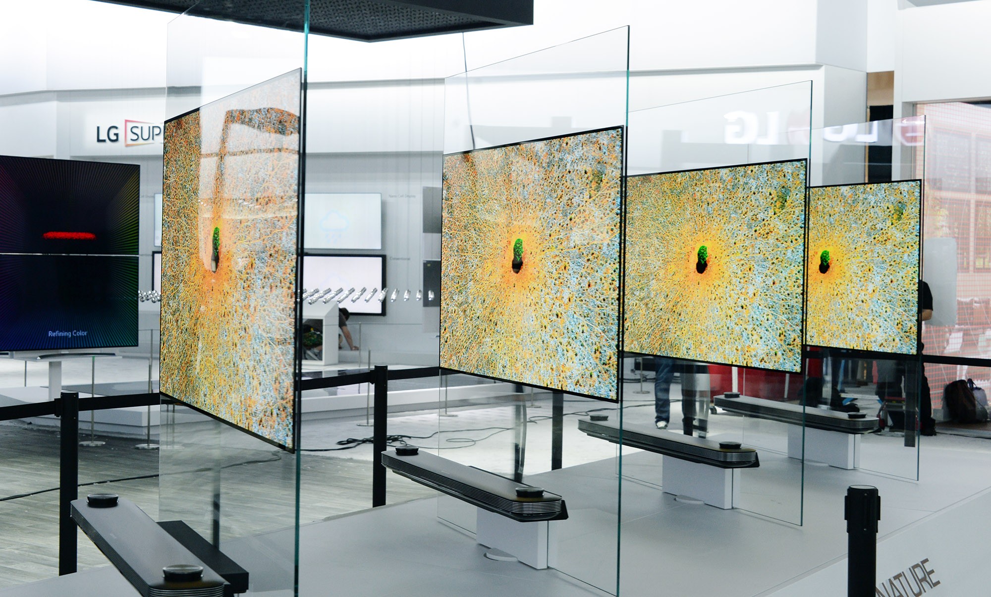 Meet LG's stunning new “Wallpaper TV”