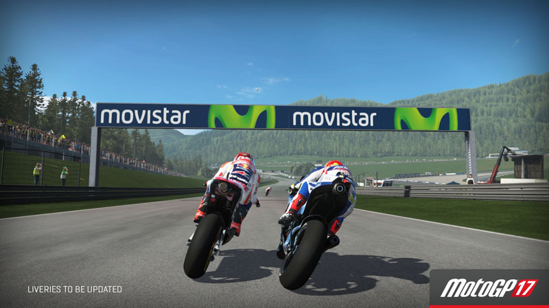 MotoGP 17 realistic graphics