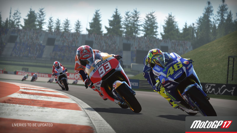 MotoGP 17 racing