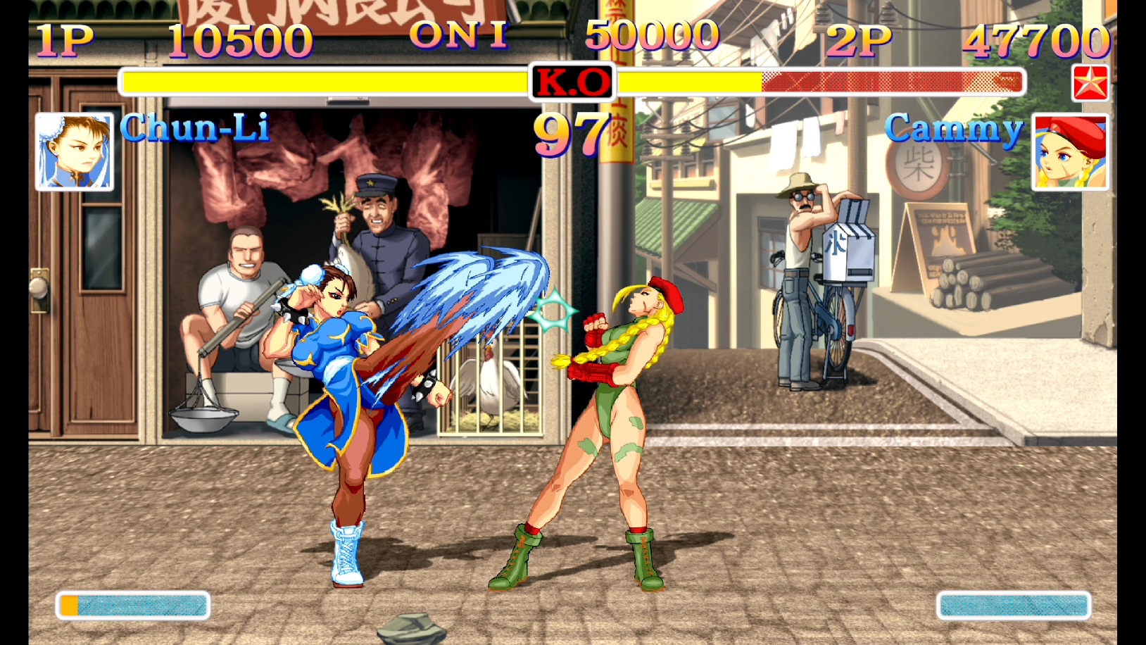 Ultra Street Fighter II Chun-Li Cammy