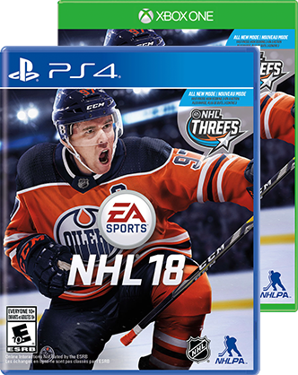 NHL 18 covers PS4 Xbox One