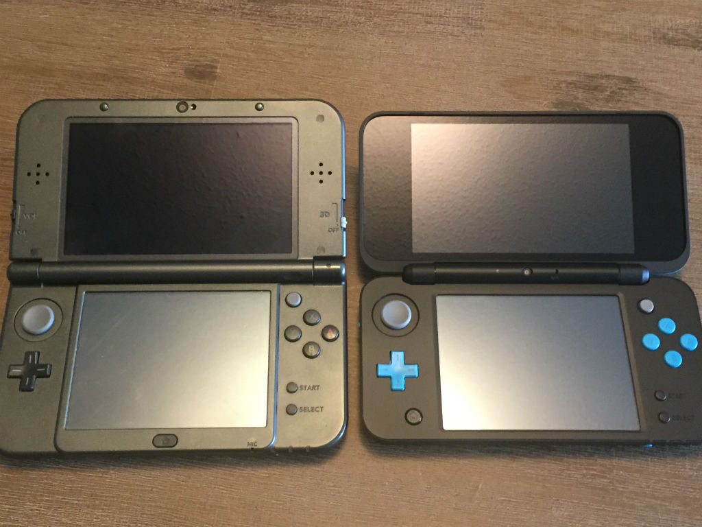 New Nintendo 2DS XL comparison