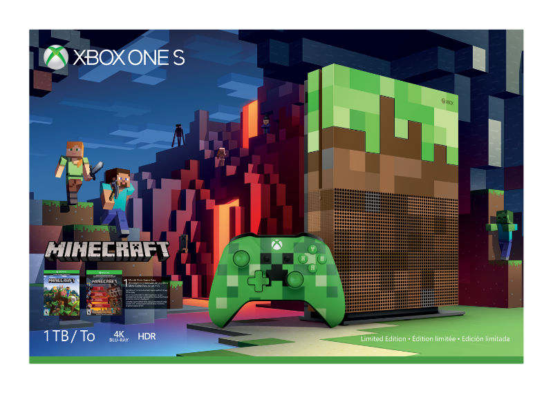 Xbox One S Minecraft Bundle