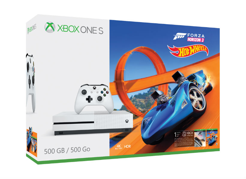 Xbox One S Forza Hot Wheels Bundle
