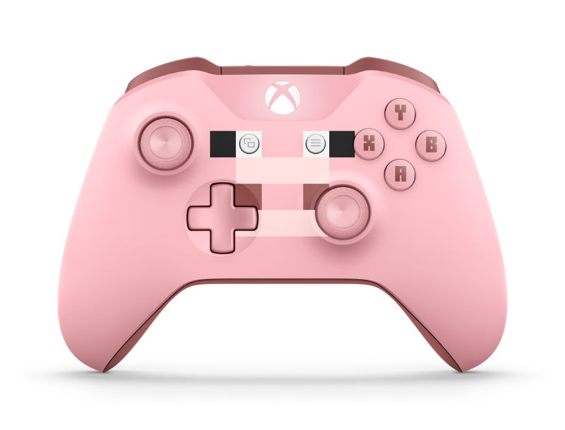 Xbox One Minecraft Pig Controller
