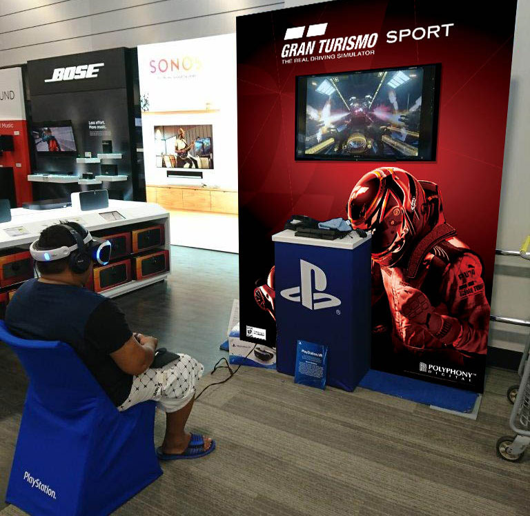 PlayStation VR demo