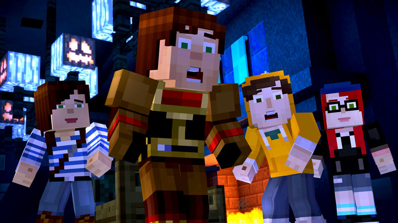 Minecraft Story Mode making decisions