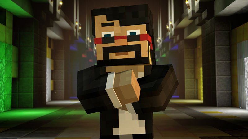 Minecraft Story Mode funny characters