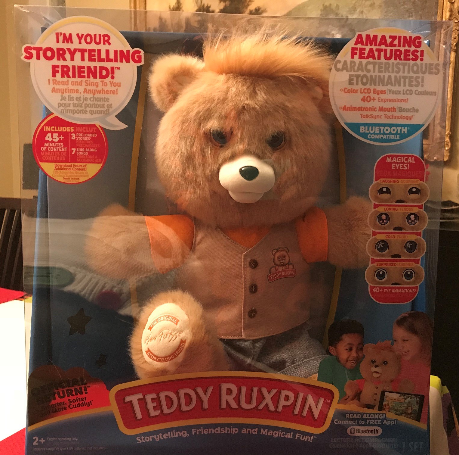 Teddy Ruxpin in Box