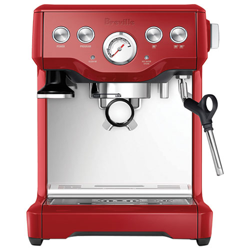 Breville espresso maker red
