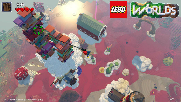 Lego Worlds flying