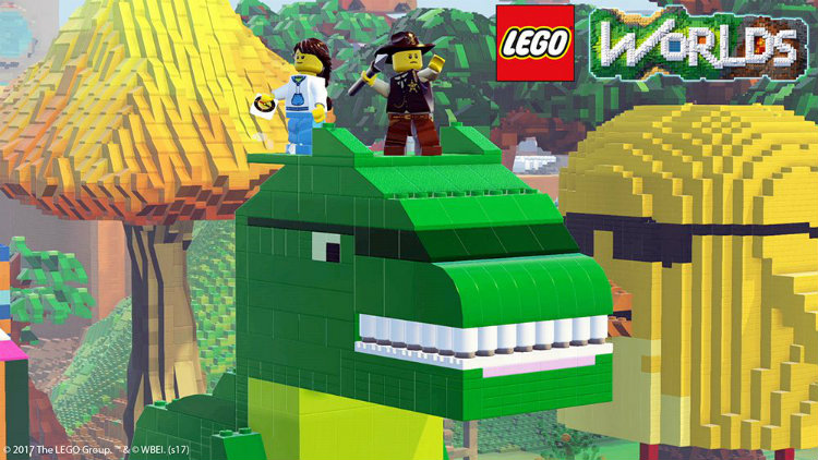 Lego Worlds building