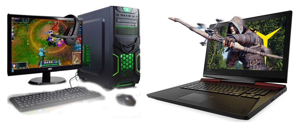 desktop or laptop for gaming?
