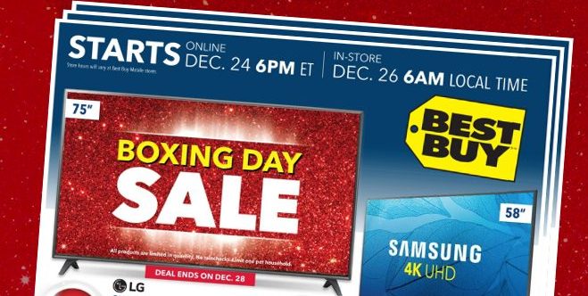 Boxing Day deals at Best Buy