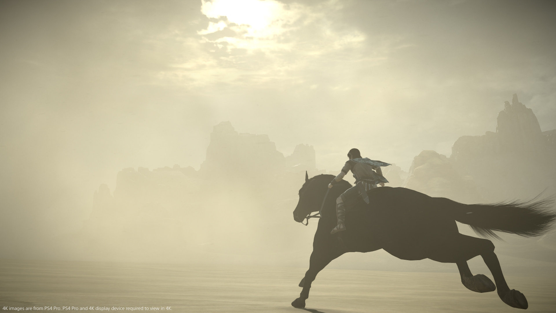 Shadow of the Colossus PS4 horse riding