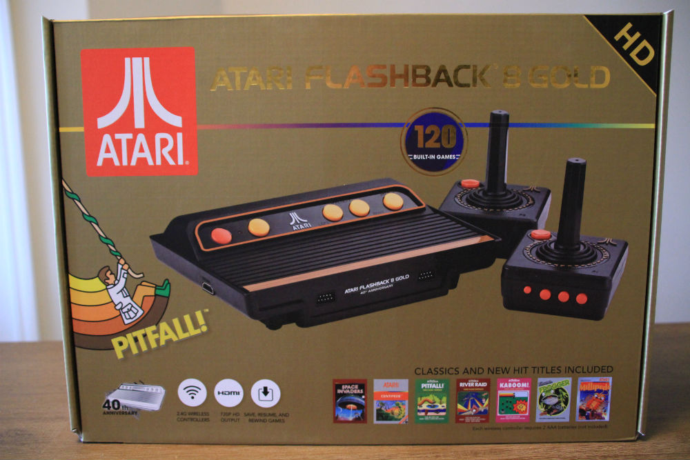 Atari Flashback 8 Gold box