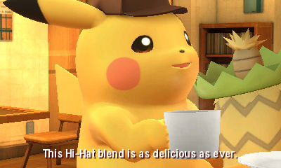 Detective Pikachu coffee