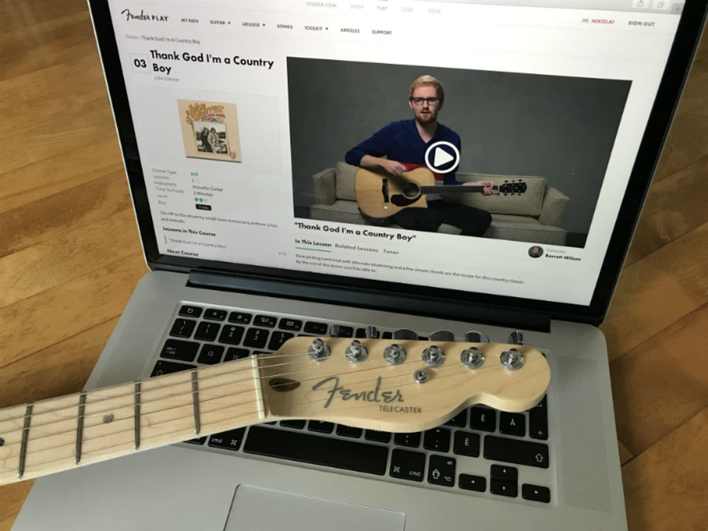 Fender Play Great Learning Tool
