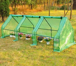 greenhouses and garden shelters - outsunny greenhouse green