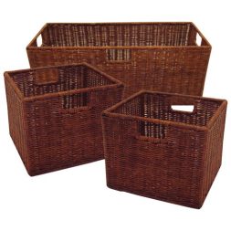Leo small and large baskets