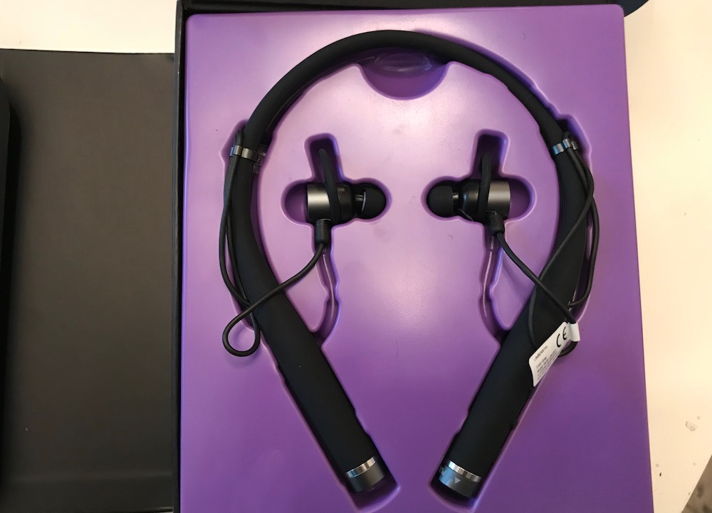 VI AI Personal Trainer headphones