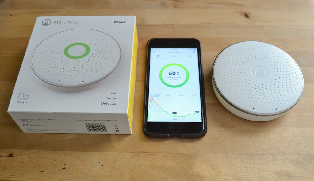 Airthings Wave radon detector review
