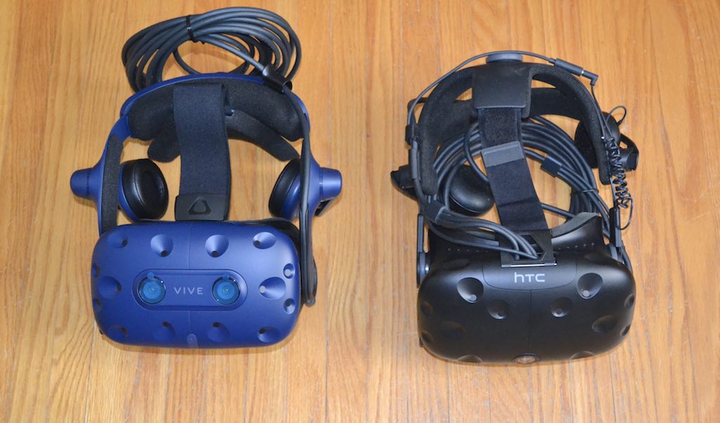 Difference between HTC Vive and Vive Pro