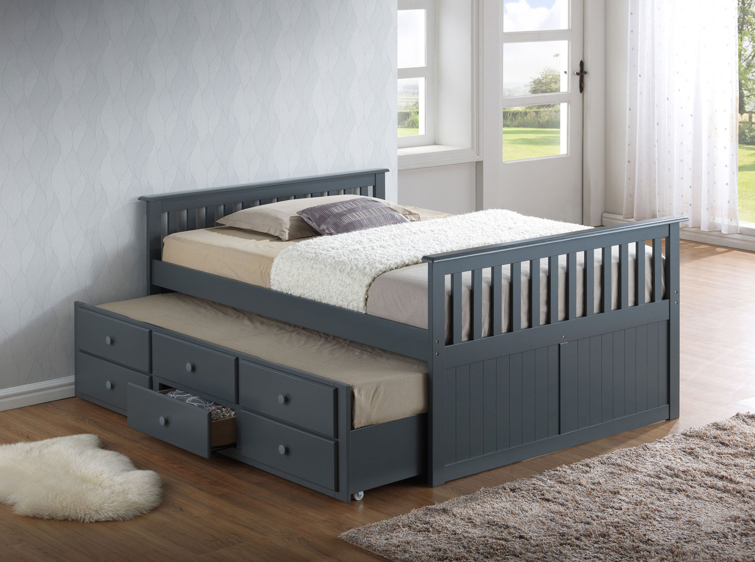 toddler beds - broyhill kids captains bed