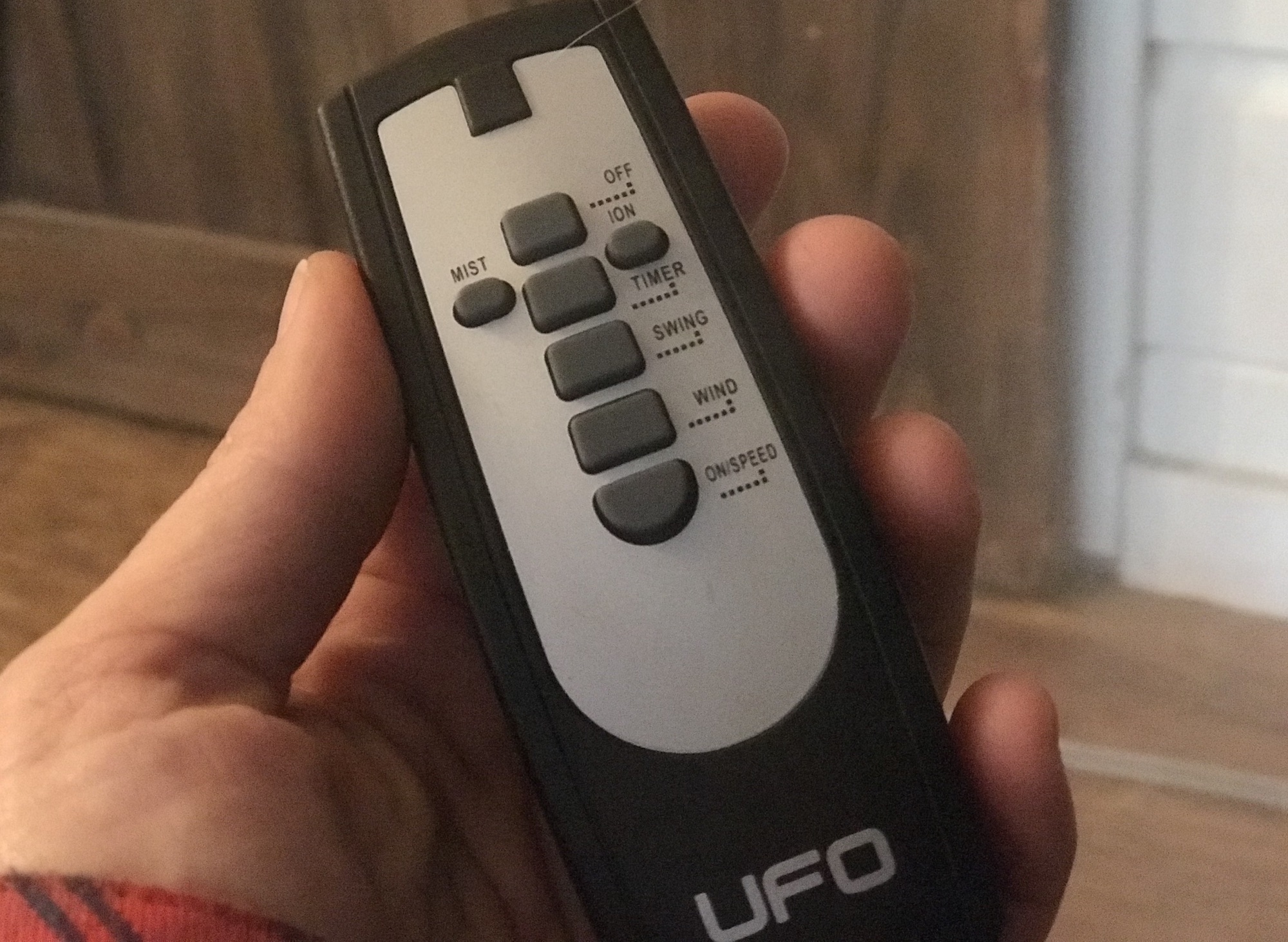 UFO Stand Fan Remote Control