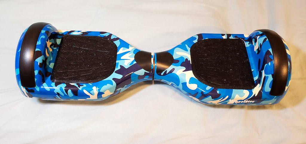 Wheelster Hoverboard - blue camo coloured