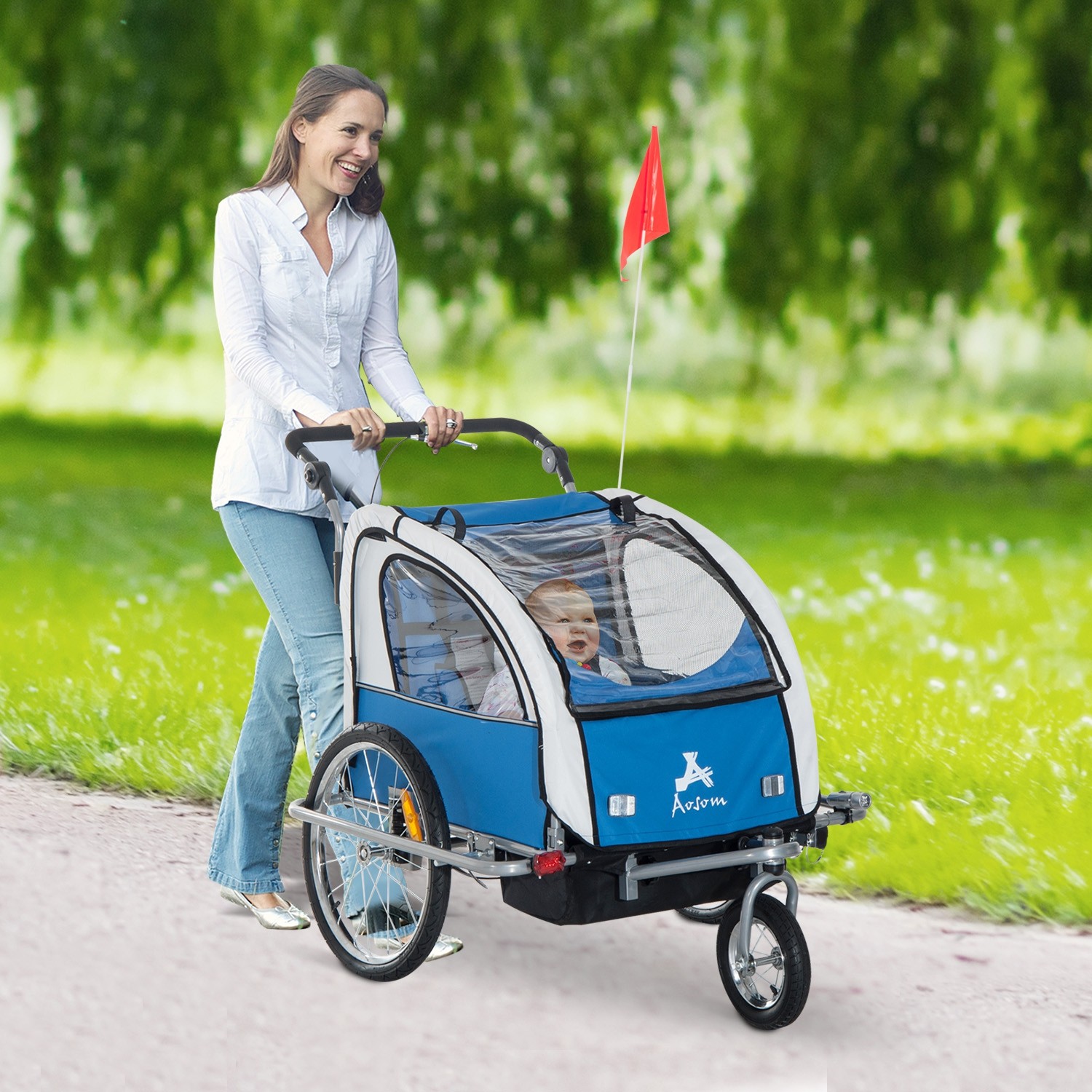 stroller buying guide - aosom baby bike trailer stroller