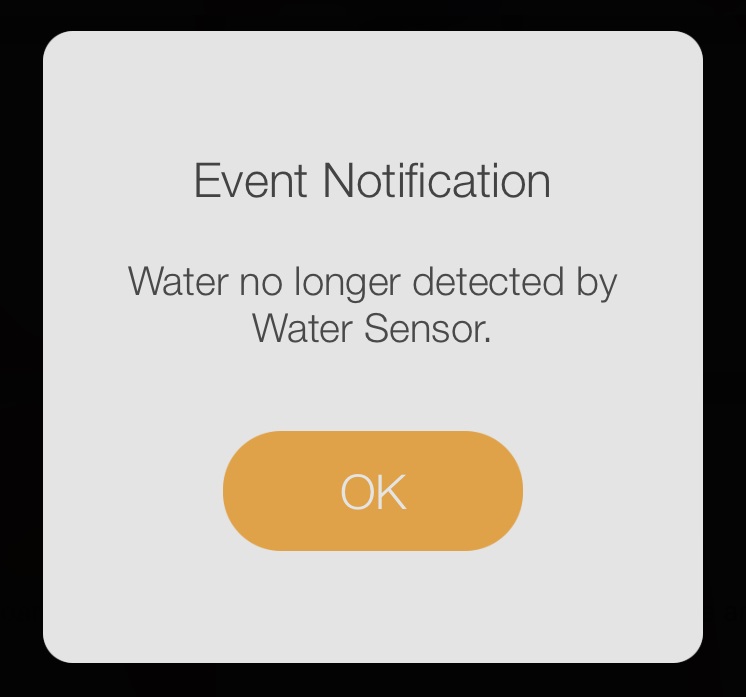 D-Link Wi-Fi Water Sensor Event Notification End