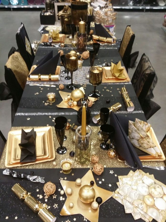 award show party table