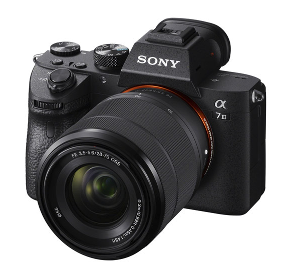 Sony Alpha a7 III Full-Frame Mirrorless Vlogger Camera with 28-70mm OSS Lens Kit